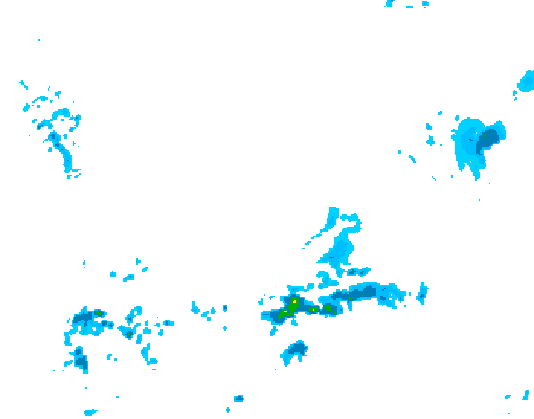 GDPS precipitation 084 hour forecast chart for Canada based on 2026/04/09 1200Z data