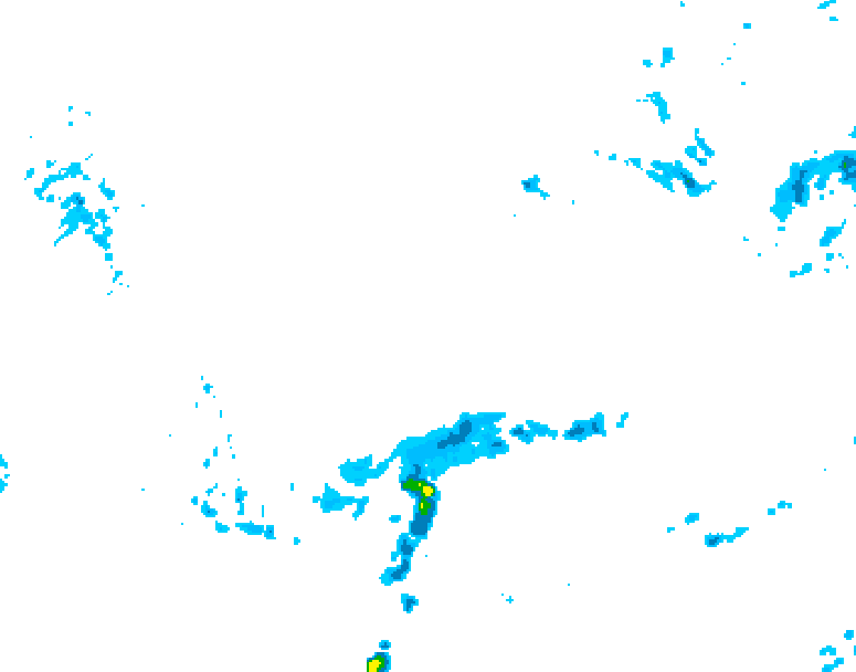 GDPS precipitation 204 hour forecast chart for Canada based on 2026/04/09 1200Z data