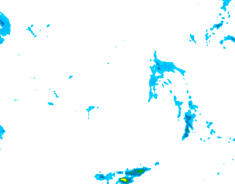 GDPS precipitation 240 hour forecast chart for Canada based on 2026/04/09 1200Z data