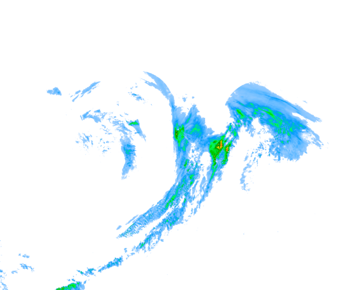 Weather radar data valid at 2026/04/09 00:42 UTC