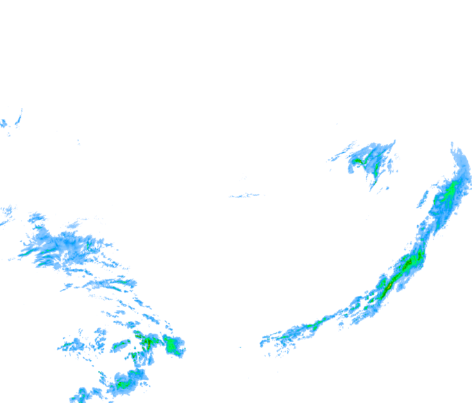 Weather radar data valid at 2026/04/09 16:24 UTC