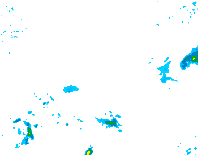 GDPS precipitation 054 hour forecast chart for Canada based on 2026/04/10 0000Z data
