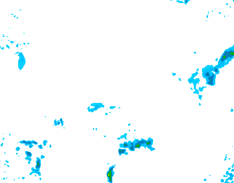 GDPS precipitation 060 hour forecast chart for Canada based on 2026/04/10 0000Z data