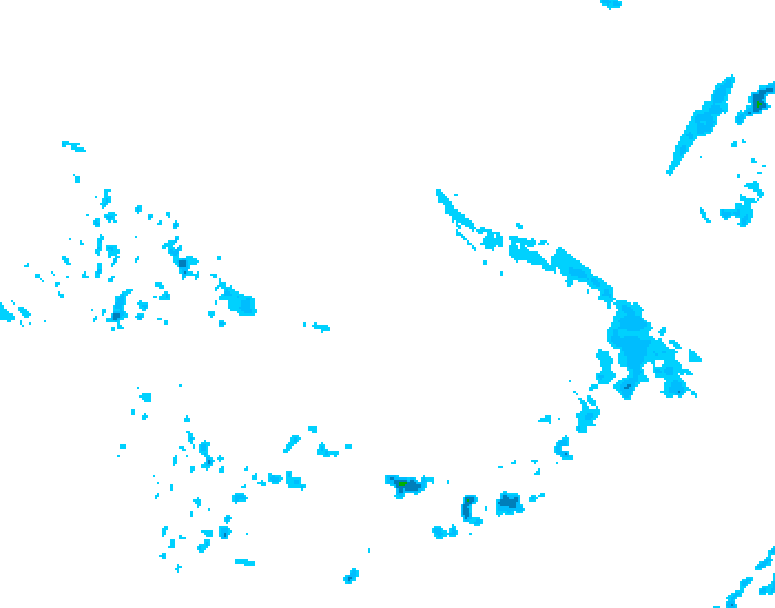 GDPS precipitation 096 hour forecast chart for Canada based on 2026/04/10 0000Z data