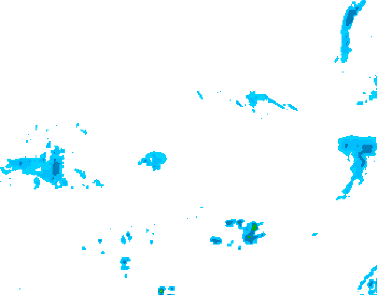 GDPS precipitation 108 hour forecast chart for Canada based on 2026/04/10 0000Z data