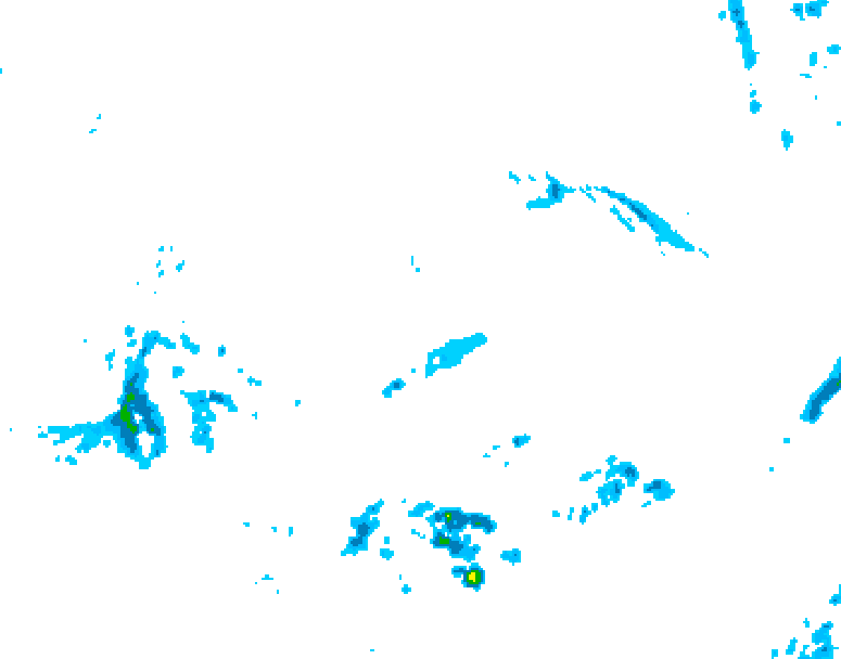 GDPS precipitation 120 hour forecast chart for Canada based on 2026/04/10 0000Z data
