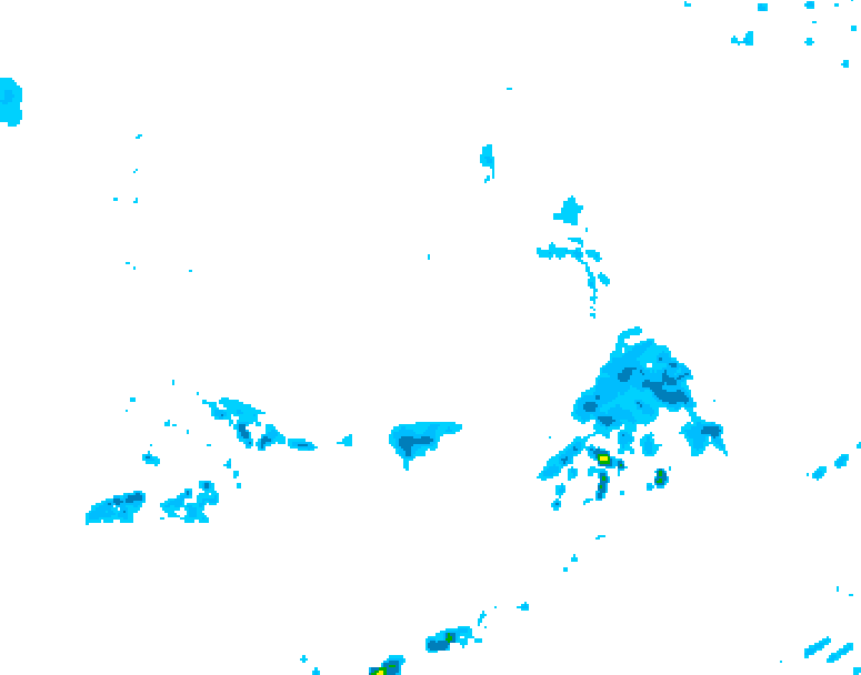 GDPS precipitation 144 hour forecast chart for Canada based on 2026/04/10 0000Z data
