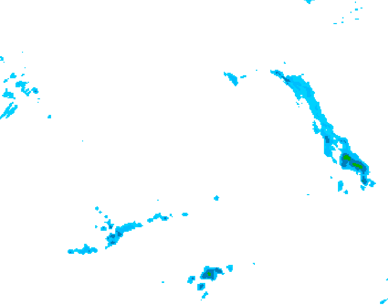 GDPS precipitation 162 hour forecast chart for Canada based on 2026/04/10 0000Z data