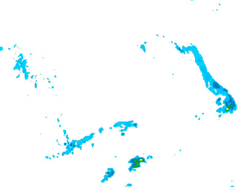 GDPS precipitation 168 hour forecast chart for Canada based on 2026/04/10 0000Z data