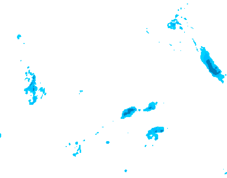 GDPS precipitation 186 hour forecast chart for Canada based on 2026/04/10 0000Z data
