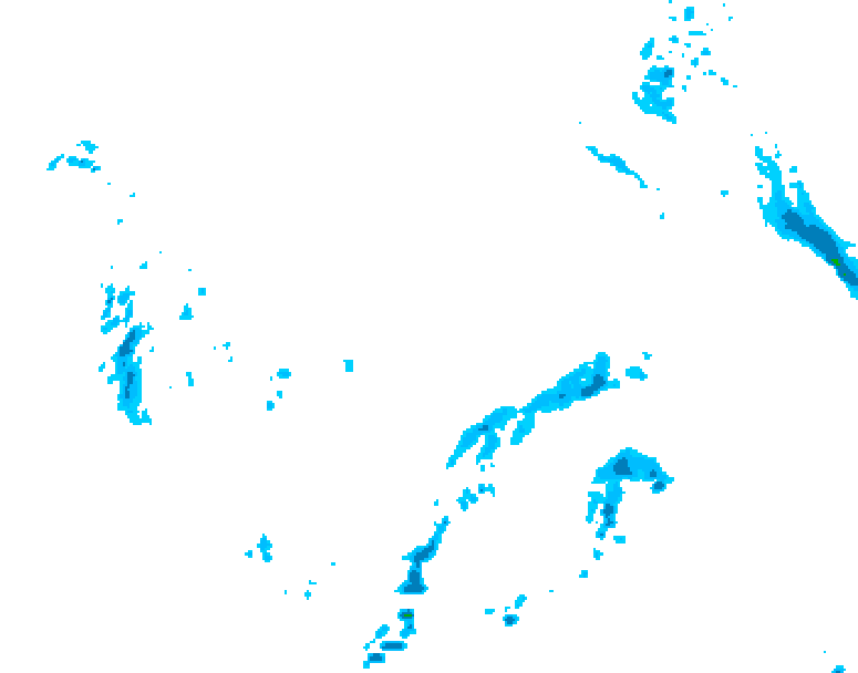 GDPS precipitation 192 hour forecast chart for Canada based on 2026/04/10 0000Z data
