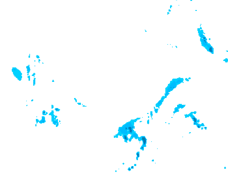 GDPS precipitation 210 hour forecast chart for Canada based on 2026/04/10 0000Z data