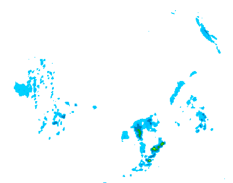 GDPS precipitation 216 hour forecast chart for Canada based on 2026/04/10 0000Z data