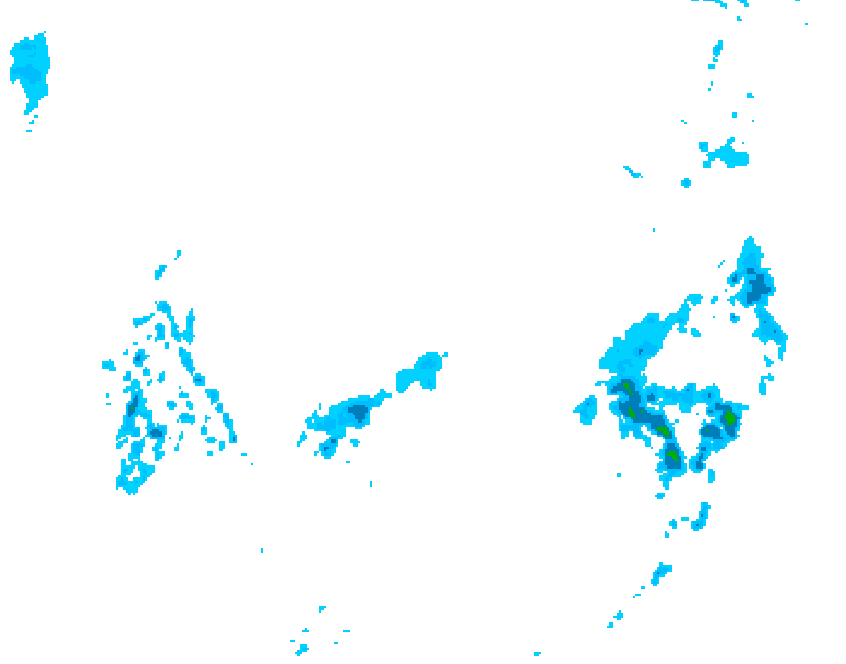 GDPS precipitation 240 hour forecast chart for Canada based on 2026/04/10 0000Z data