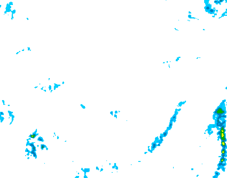 GDPS precipitation 012 hour forecast chart for Canada based on 2026/04/10 1200Z data