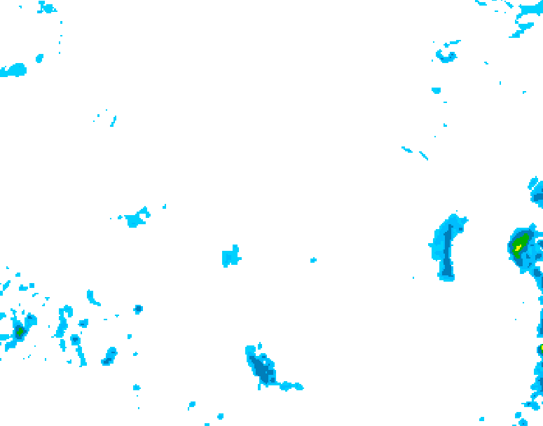GDPS precipitation 024 hour forecast chart for Canada based on 2026/04/10 1200Z data