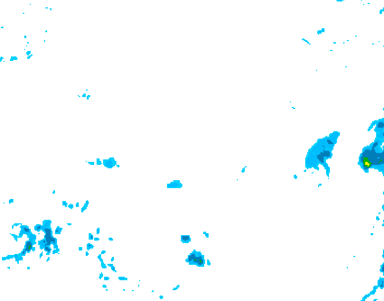 GDPS precipitation 030 hour forecast chart for Canada based on 2026/04/10 1200Z data