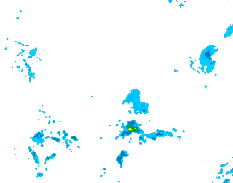GDPS precipitation 060 hour forecast chart for Canada based on 2026/04/10 1200Z data