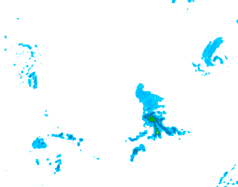 GDPS precipitation 066 hour forecast chart for Canada based on 2026/04/10 1200Z data