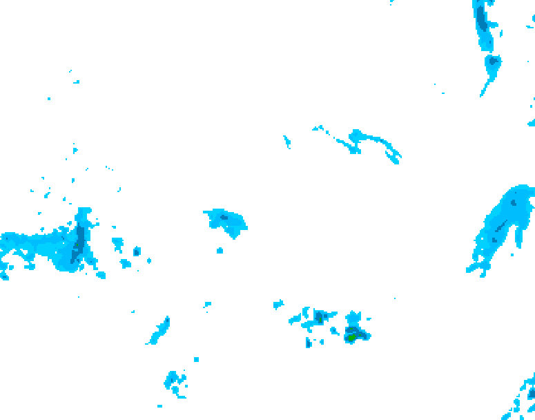 GDPS precipitation 096 hour forecast chart for Canada based on 2026/04/10 1200Z data