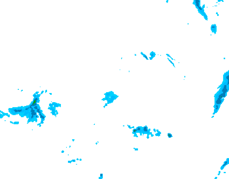 GDPS precipitation 102 hour forecast chart for Canada based on 2026/04/10 1200Z data
