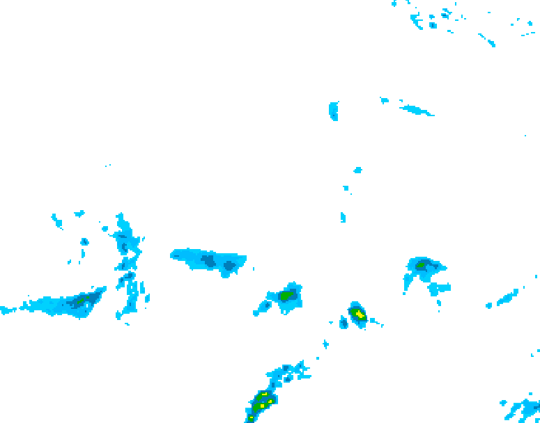 GDPS precipitation 120 hour forecast chart for Canada based on 2026/04/10 1200Z data