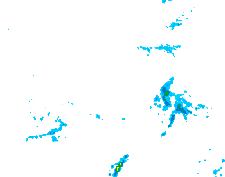 GDPS precipitation 144 hour forecast chart for Canada based on 2026/04/10 1200Z data