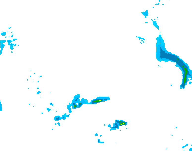 GDPS precipitation 162 hour forecast chart for Canada based on 2026/04/10 1200Z data