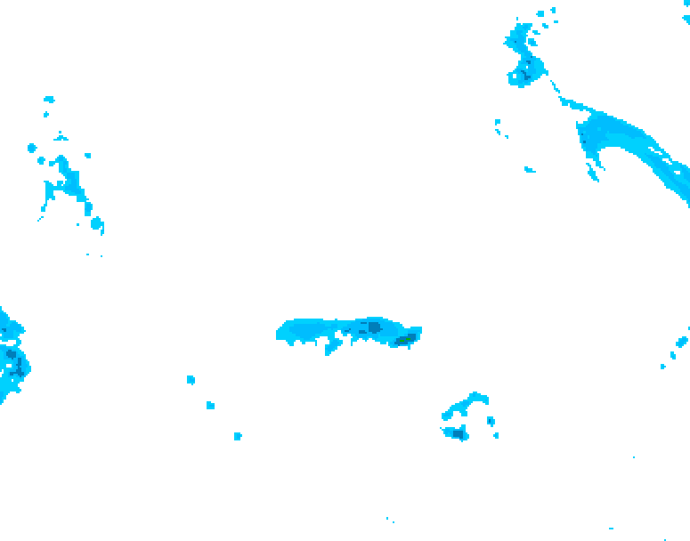 GDPS precipitation 174 hour forecast chart for Canada based on 2026/04/10 1200Z data