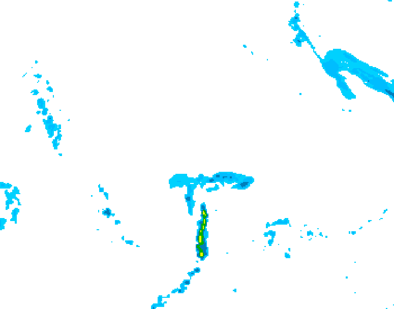 GDPS precipitation 180 hour forecast chart for Canada based on 2026/04/10 1200Z data