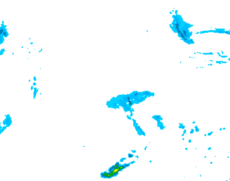 GDPS precipitation 192 hour forecast chart for Canada based on 2026/04/10 1200Z data