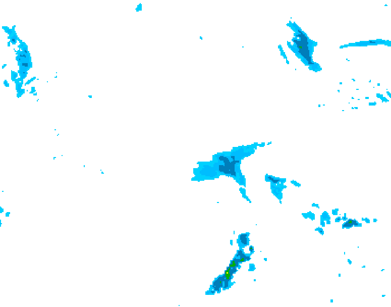 GDPS precipitation 198 hour forecast chart for Canada based on 2026/04/10 1200Z data