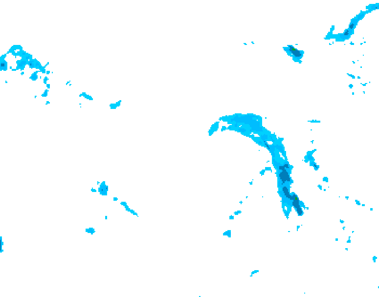 GDPS precipitation 216 hour forecast chart for Canada based on 2026/04/10 1200Z data