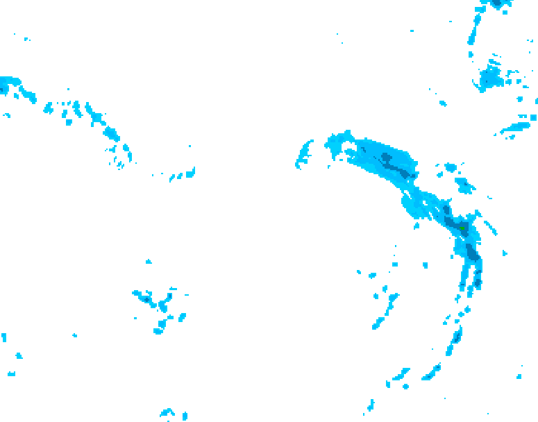 GDPS precipitation 228 hour forecast chart for Canada based on 2026/04/10 1200Z data