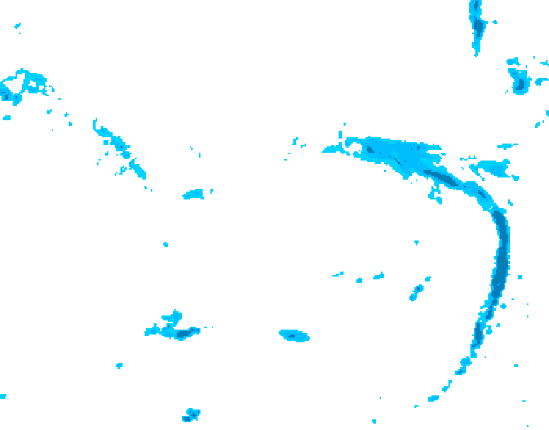 GDPS precipitation 234 hour forecast chart for Canada based on 2026/04/10 1200Z data