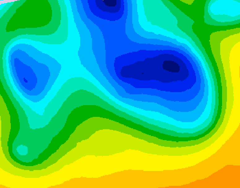GDPS 500 millibar geopotential height 240 hour forecast chart for Canada based on 2026/04/11 0000Z data