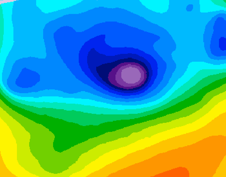 GDPS 500 millibar geopotential height 066 hour forecast chart for Canada based on 2026/04/11 1200Z data