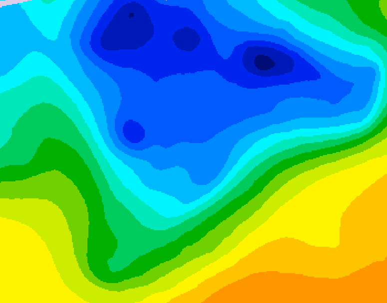 GDPS 500 millibar geopotential height 168 hour forecast chart for Canada based on 2026/04/11 1200Z data