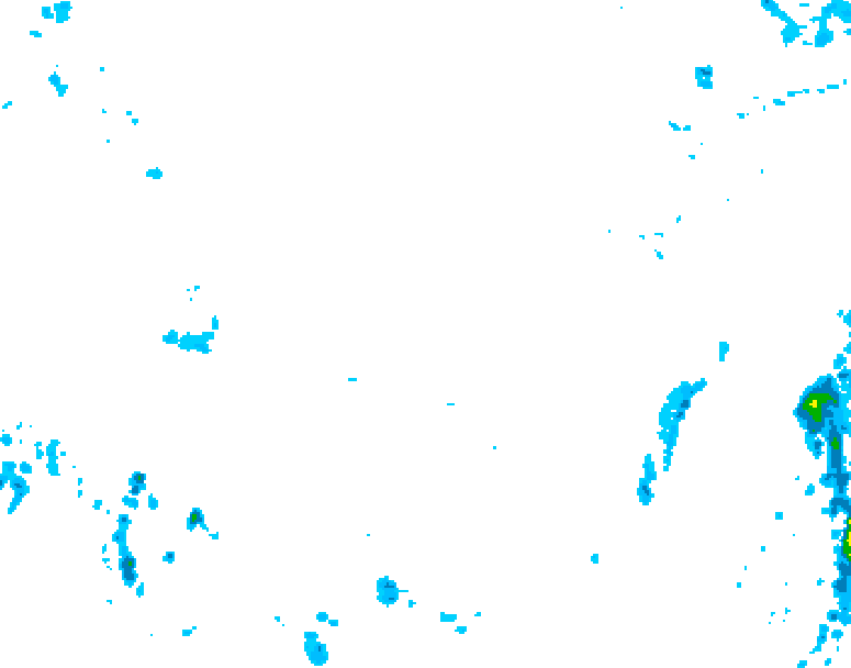 GDPS precipitation 006 hour forecast chart for Canada based on 2026/04/11 0000Z data