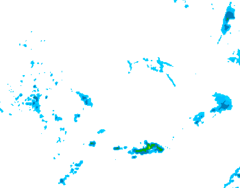 GDPS precipitation 078 hour forecast chart for Canada based on 2026/04/11 0000Z data