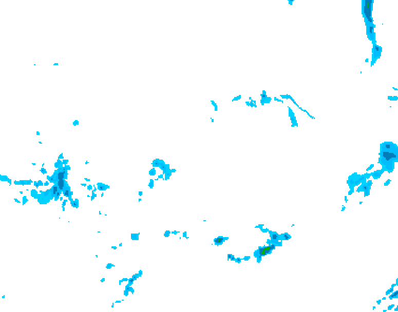 GDPS precipitation 084 hour forecast chart for Canada based on 2026/04/11 0000Z data