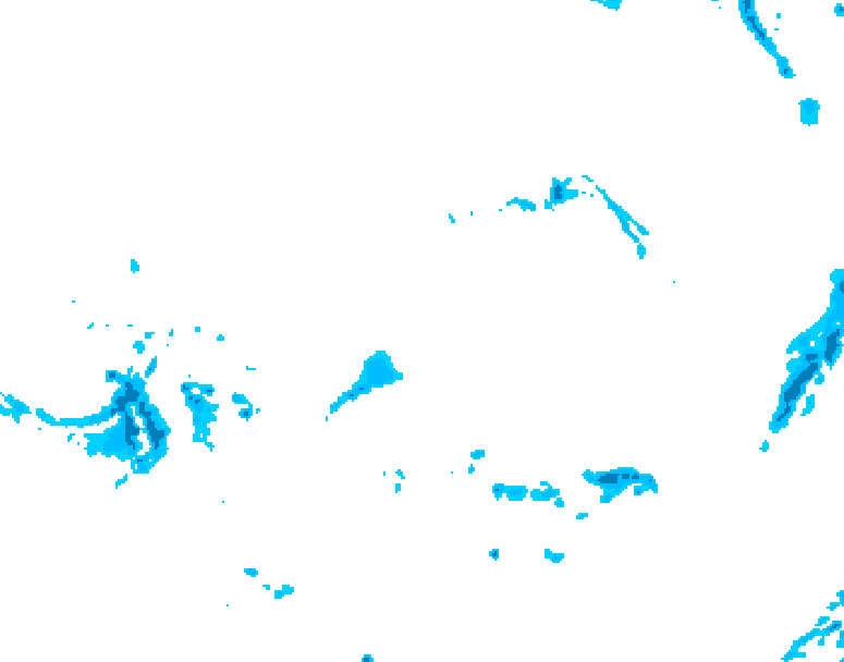 GDPS precipitation 090 hour forecast chart for Canada based on 2026/04/11 0000Z data