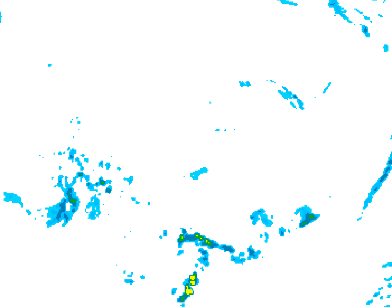 GDPS precipitation 096 hour forecast chart for Canada based on 2026/04/11 0000Z data