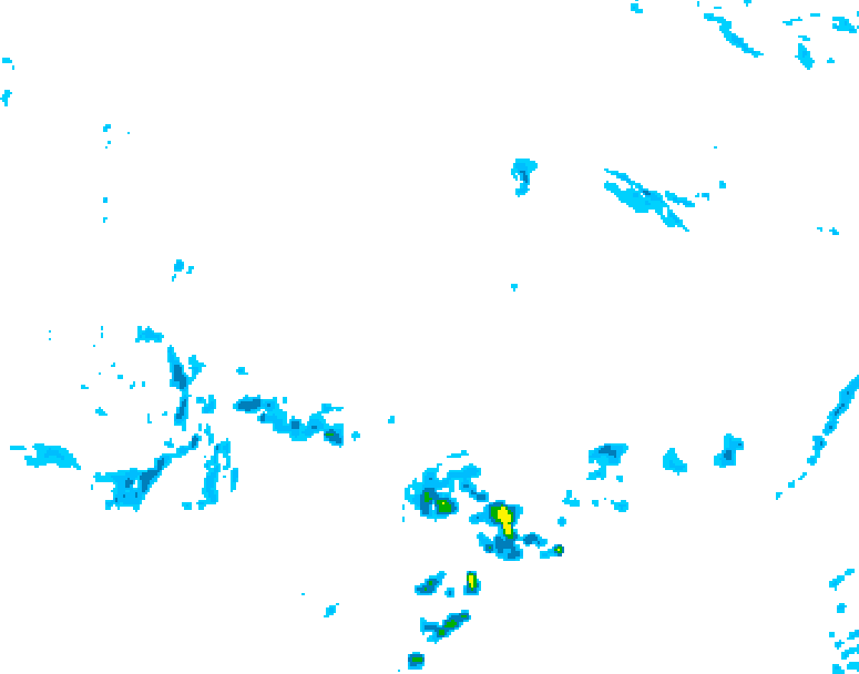 GDPS precipitation 102 hour forecast chart for Canada based on 2026/04/11 0000Z data