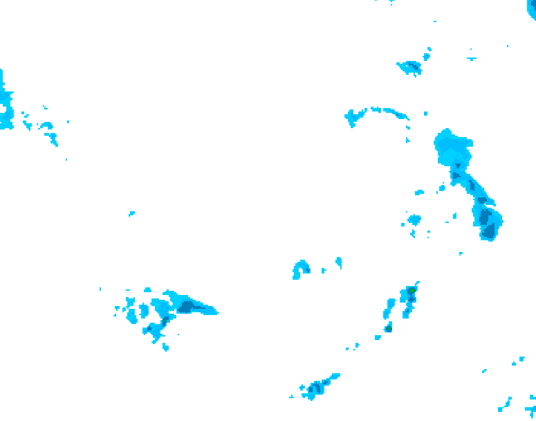 GDPS precipitation 138 hour forecast chart for Canada based on 2026/04/11 0000Z data