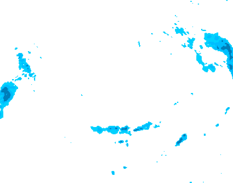 GDPS precipitation 162 hour forecast chart for Canada based on 2026/04/11 0000Z data
