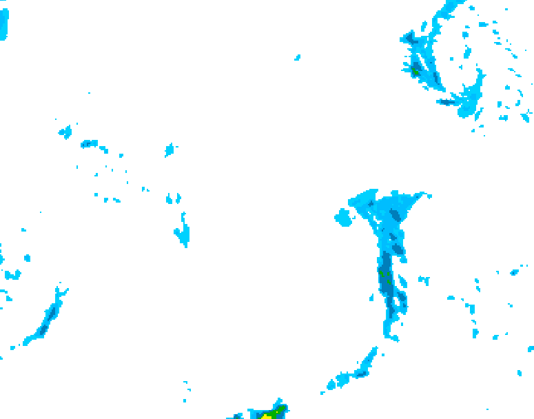 GDPS precipitation 198 hour forecast chart for Canada based on 2026/04/11 0000Z data