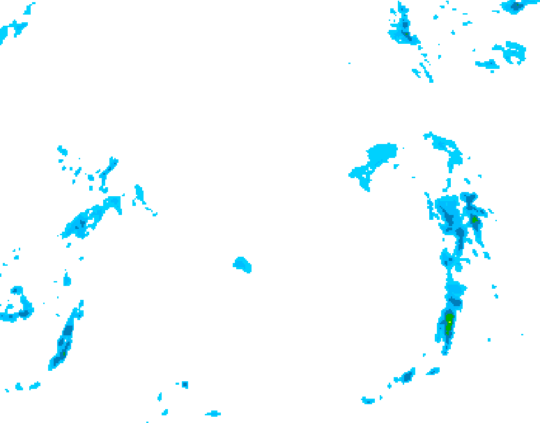 GDPS precipitation 216 hour forecast chart for Canada based on 2026/04/11 0000Z data