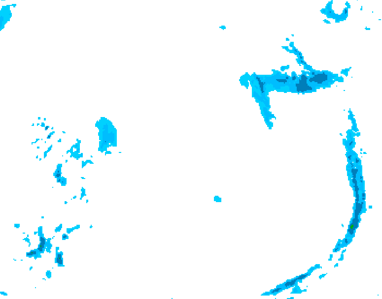 GDPS precipitation 234 hour forecast chart for Canada based on 2026/04/11 0000Z data