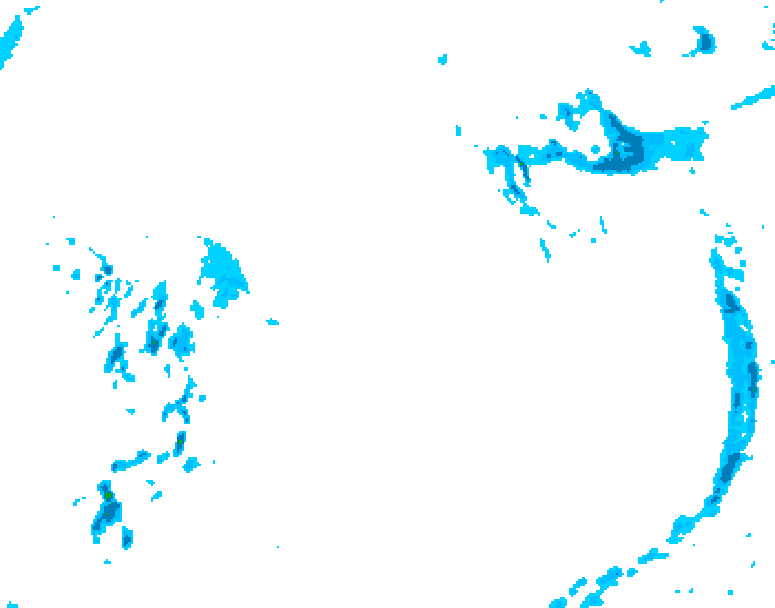 GDPS precipitation 240 hour forecast chart for Canada based on 2026/04/11 0000Z data